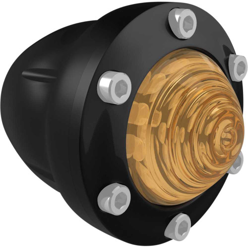 RSD 02072018B Rsd Front Tracker Turn Signal - Amber Lenses 0207-2018-B