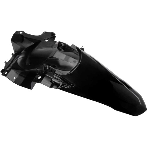 UFO YA04890001 Ufo Mx Rear Fender - Black Ya04890#001