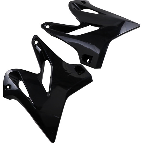 Ufo Radiator Covers - Black Ya04844-001