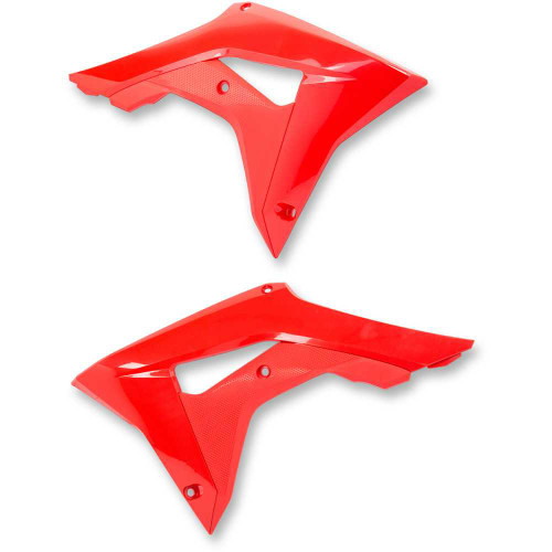 UFO HO04682070 Ufo Radiator Covers - Cr Red Ho04682-070