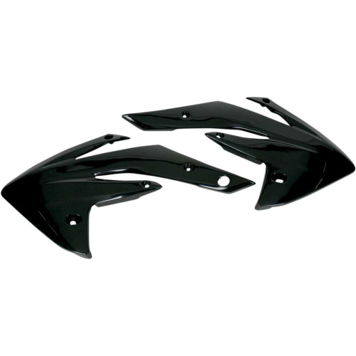 UFO HO04619001 Ufo Radiator Shrouds - Black Ho04619-001