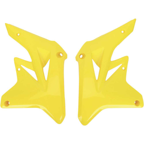 UFO SU04901102 Ufo Radiator Shrouds - Yellow Su04901-102