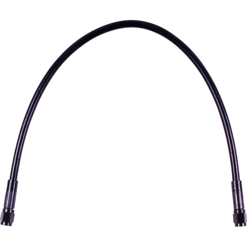 Universal Xr Brake Line - 21" - Black W/ Black Fittings Sbb0500-21