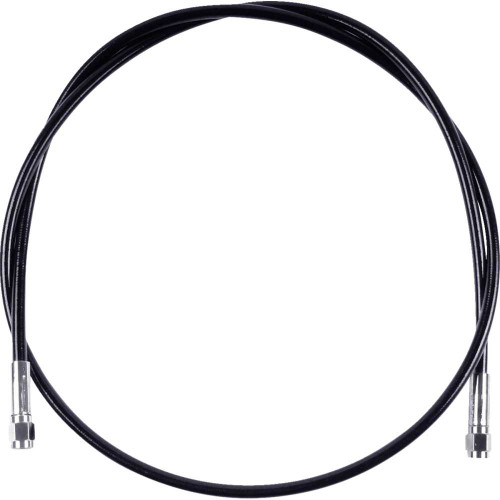 MAGNUM SHIELDING SBC050052 Universal Xr Brake Line - 52" - Black W/ Chrome Fittings Sbc0500-52