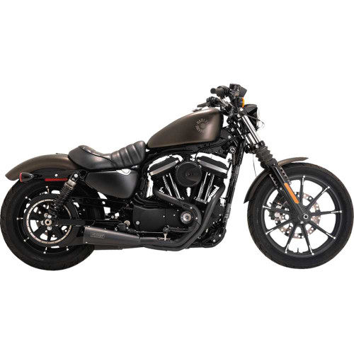 VANCE & HINES 47328 Vance & Hines 2-Into-1 Upsweep Pcx Exhaust System - Stainless Steel - Black 47328