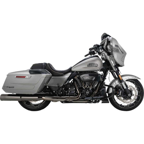 VANCE & HINES 16468 Vance & Hines Hi-Output Slip-On Mufflers - Dark Chrome - 4-1/2" 16468