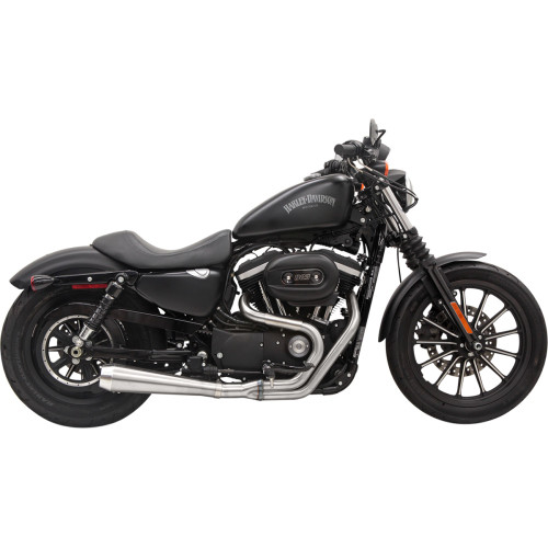 Bassani Xhaust Road Rage 3 Exhaust - Stainless Steel - '04-'20 Xl 1X52Ss