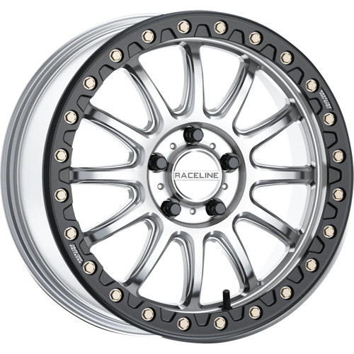 Wheel - Alpha - Front/Rear - Hyper Silver/With Black Ring - 15X10 - 4/137 - +10 Mm A14Sb-51037+10 Wheel - Alpha - Front/Rear - Hyper Silver/With Black Ring - 15X10 - 4/137 - +10 Mm A14Sb-51037+10