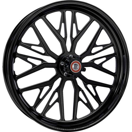 PERFORMANCE MACHINE (PM) 12047106RNVSAJAPSMB Wheel - Nivis - Front - Dual Disc/With Abs - Black Ops - 21X3.5 1204-7106Rnvsajapsmb