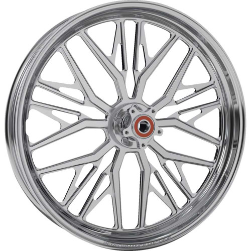 PERFORMANCE MACHINE (PM) 12047106RNVSAJAPCH Wheel - Nivis - Front - Dual Disc/With Abs - Chrome - 21X3.5 1204-7106R-Nvsajapch