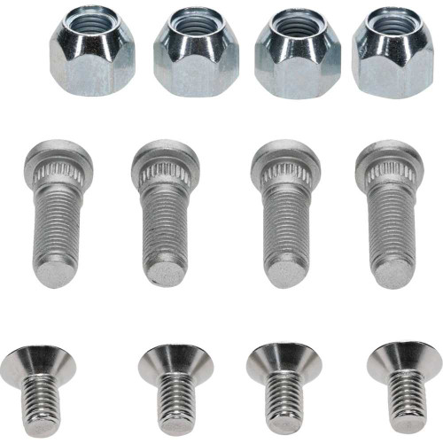 MOOSE RACING 851147 Wheel Stud/Nut Kit - Front/Rear - Can Am 85-1147