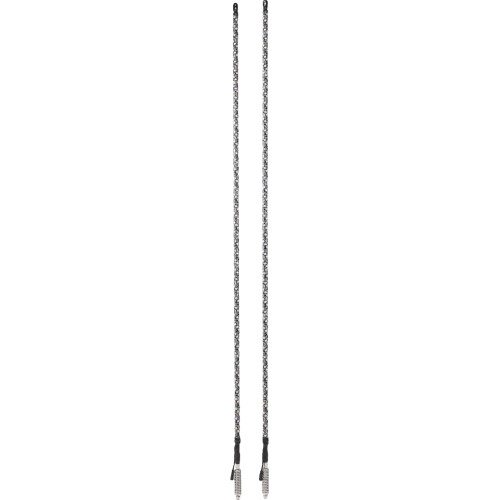 Whipitlightrods 5' Light Rod Whip - Bluetooth - Pair - Black Sb-Rgbbt-152