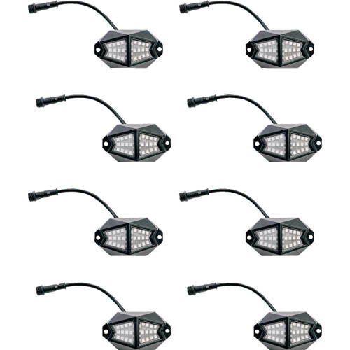 WHIPITLIGHTRODS 25800 Whipitlightrods 8 Pod Rock Light 25-800