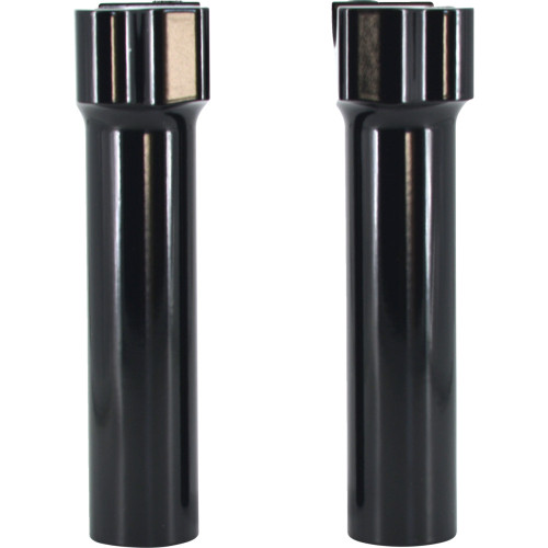 Wild 1 Chubby Billet Risers - 6" - Gloss Black Wo528Gb