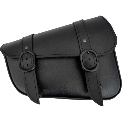 Willie & Max Luggage Blackjack Swingarm Bag - Black - Triangulated - Left 59919-00