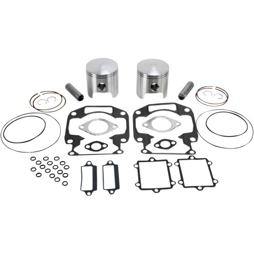 Wiseco Piston Kit With Gaskets - 81.00 Mm - Arctic Cat Sk1195