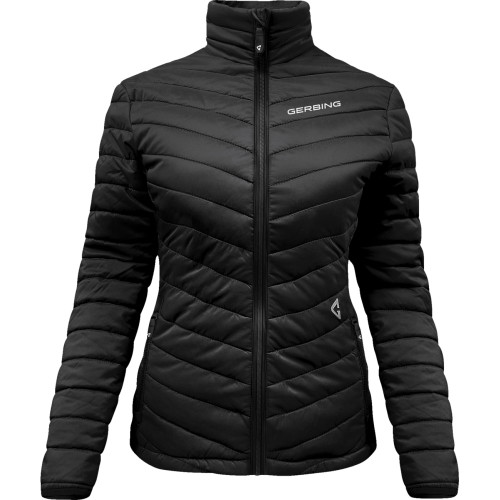 Women'S 7V Khione Insulated Heated Puffer Jacket 2.0 - Large Ger-Kpjkt-7V-W-B-L