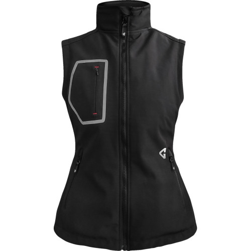 Women'S 7V Torrid Softshell Heated Vest 2.0 - Black - Xs Ger-Tvst-7V-W-B-Xs Women'S 7V Torrid Softshell Heated Vest 2.0 - Black - Xs Ger-Tvst-7V-W-B-Xs