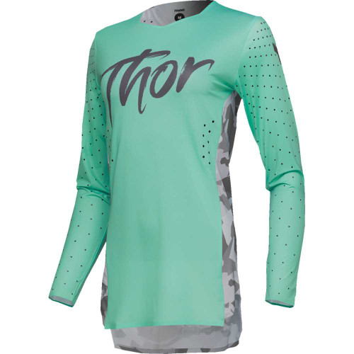 THOR 2911-0321 Women'S Sportmode Shadow Jersey - Teal - Small