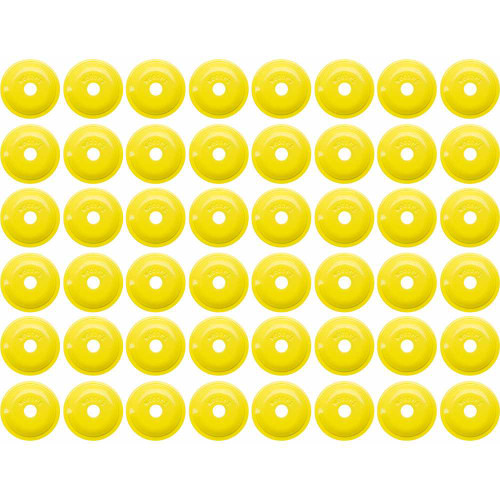 WOODY'S ARG383048 Woody'S Support Plates - Hi Vis - Round - 48 Pack Arg-3830-48