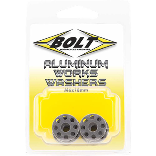 BOLT 2009AWW18 Works Washers - M6 X 18 - 10 Pack 2009-Aww.18
