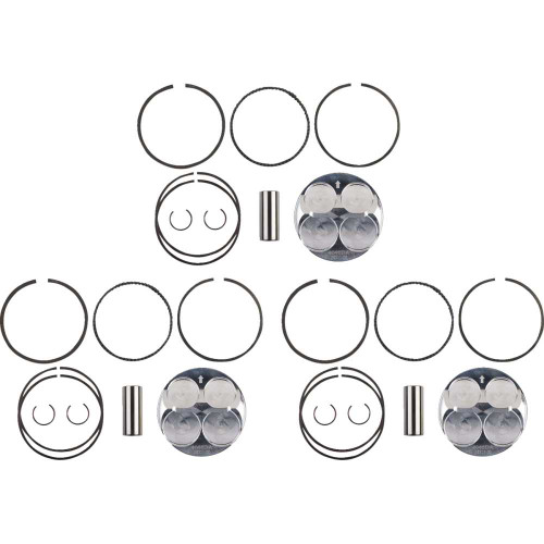 WOSSNER K4048DA3 Wossner Piston Kit - 79.95 Mm - Yamaha K4048Da-3