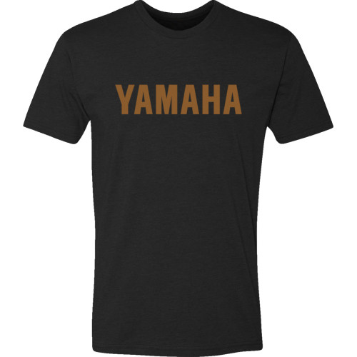 Yamaha Apparel Yamaha Classic T-Shirt - Black/Gold - Large Np21S-M3126-L
