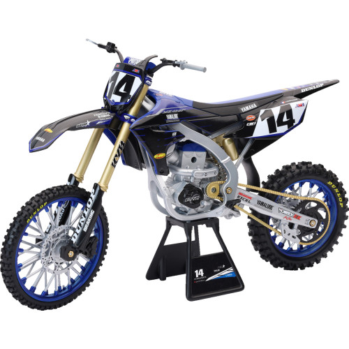Yamaha Factory Race Team Bike - Dylan Ferrandis - 1:6 Scale - Black/Blue/Gold 49723