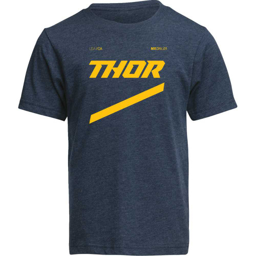 THOR 3032-3848 Youth Brave T-Shirt - Navy - Small