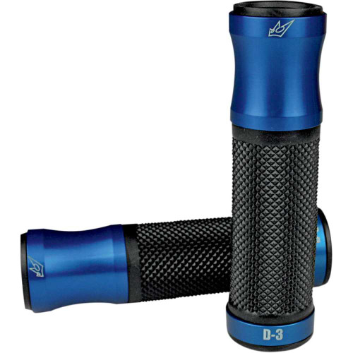 DRIVEN RACING D3BL Driven Racing Grips - D3 - Blue/Black D3Bl