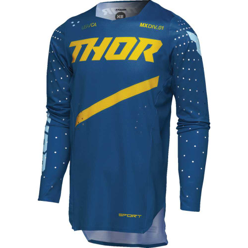 THOR 2912-2538 Youth Sportmode Brave Jersey - Blue - Xl