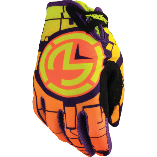 Youth Sx1 Gloves - Orange/Green - Medium 3332-1889