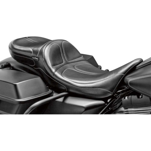 LE PERA LK957DL Le Pera Maverick Daddy Long Legs Seat - Black - Stitched - Fl '08-'23 Lk-957Dl