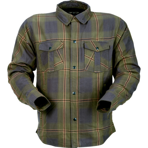Z1R Ashwood Flannel - Olive - 4Xl
