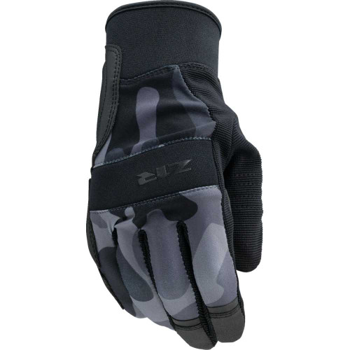 Z1R 3330-7563 Z1R Billet Gloves - Camo Black/Gray - Xl