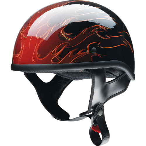 Z1R 0103-1324 Z1R Cc Beanie Helmet - Hellfire - Red - Xs