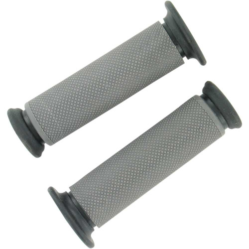 DRIVEN RACING D637GYO Driven Racing Grips - Grippy - Open Ends - Gray D637Gyo