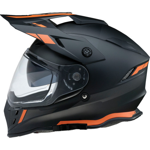 Z1R Range Helmet - Uptake - Black/Orange - Medium