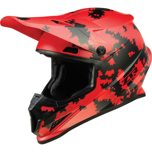 Z1R 0110-7285 Z1R Rise Helmet - Digi Camo - Red - 2Xl