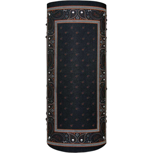 ZAN HEADGEAR T197 Zan Headgear Motley Tube - Classic Bandana - Orange/Black T197