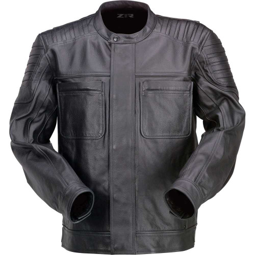 Z1R 2810-3969 Z1R Widower Leather Jacket - Black - Small