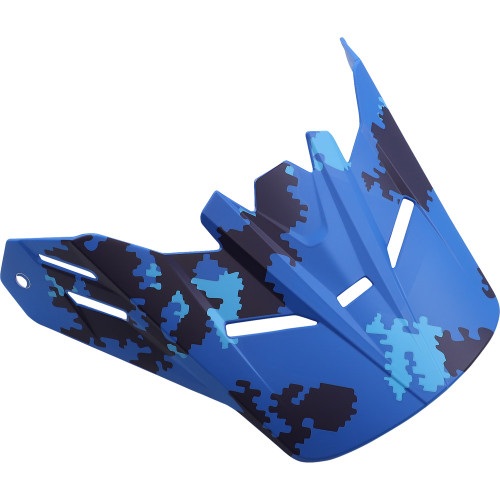 Z1R Youth Rise Visor Kit - Digi Camo - Blue
