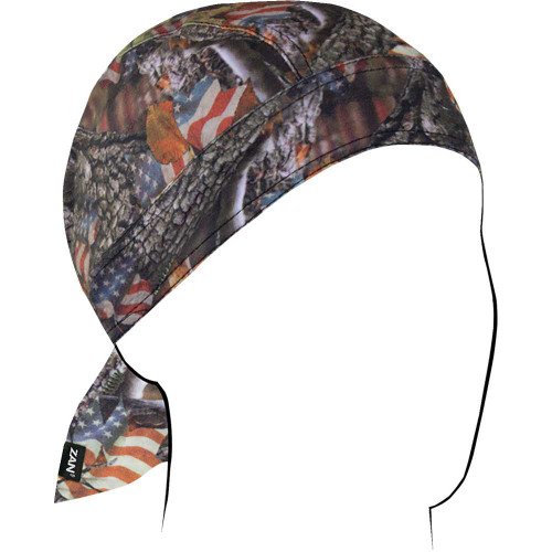 ZAN HEADGEAR ZL605 Zan Headgear Flydanna Sportflex - Patriotic Forest Camo Zl605