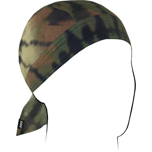 ZAN HEADGEAR ZL606 Zan Headgear Flydanna Sportflex - Woodland Camo Tie Dye Zl606
