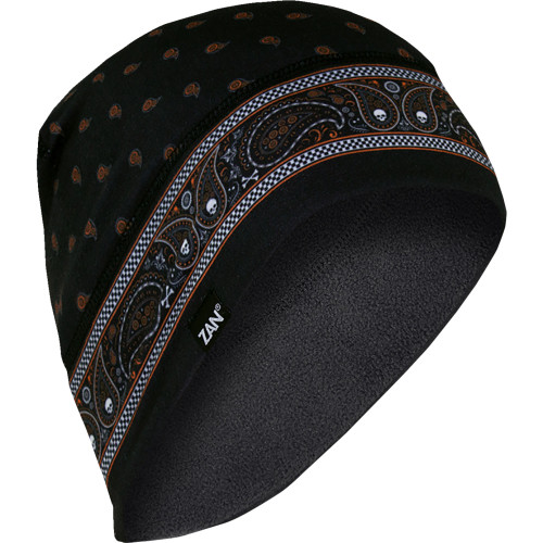 Zan Headgear Sportflex Fleece Beanie - Classic Bandana Whlf197