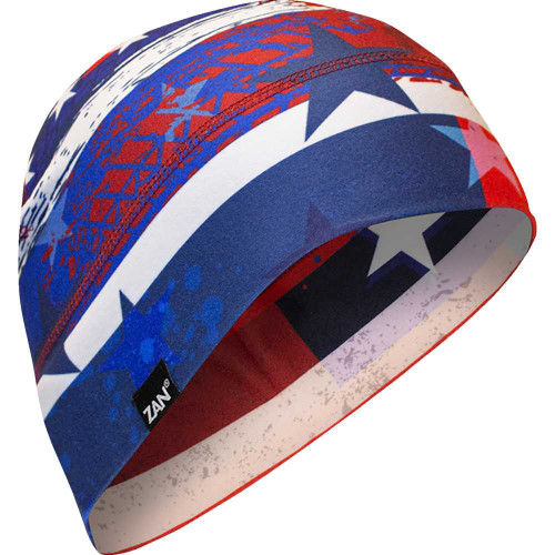 ZAN HEADGEAR WHLL150 Zan Headgear Sportflex Helmet Liner - Distressed Flag Whll150