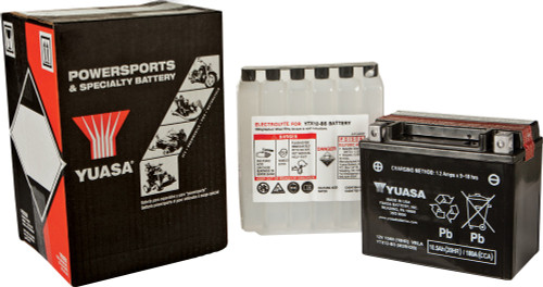 Yuasa Battery Ytx12-Bs Maintenance Free Yuam3Rh2Sind