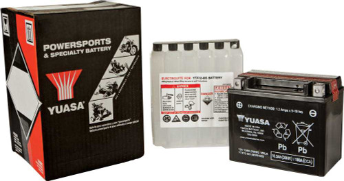 YUASA YUAM3RH2SIND Yuasa Battery Ytx12-Bs Maintenance Free Yuam3Rh2Sind