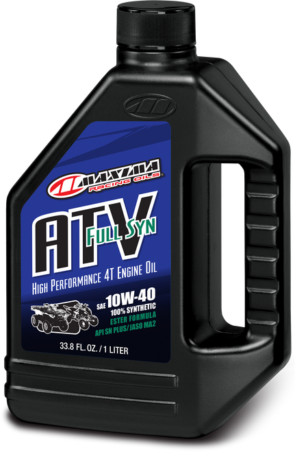 Maxima Atv 4T Full Syn Engine Oil 10W40 1Ltr 12/Case 30-87901