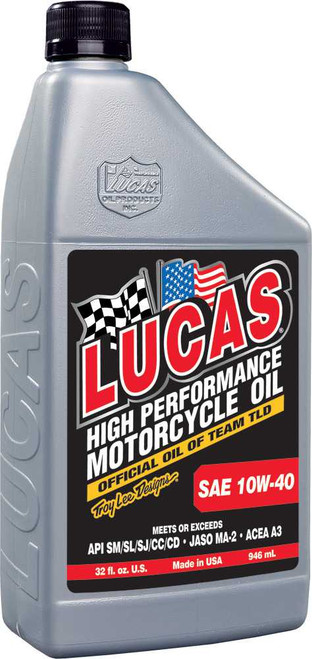 Lucas 10767 Lucas High Performance Oil 10W40Qt 10767